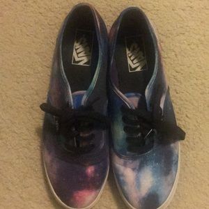 Galaxy Vans- Men’s 6.5, Women’s 8